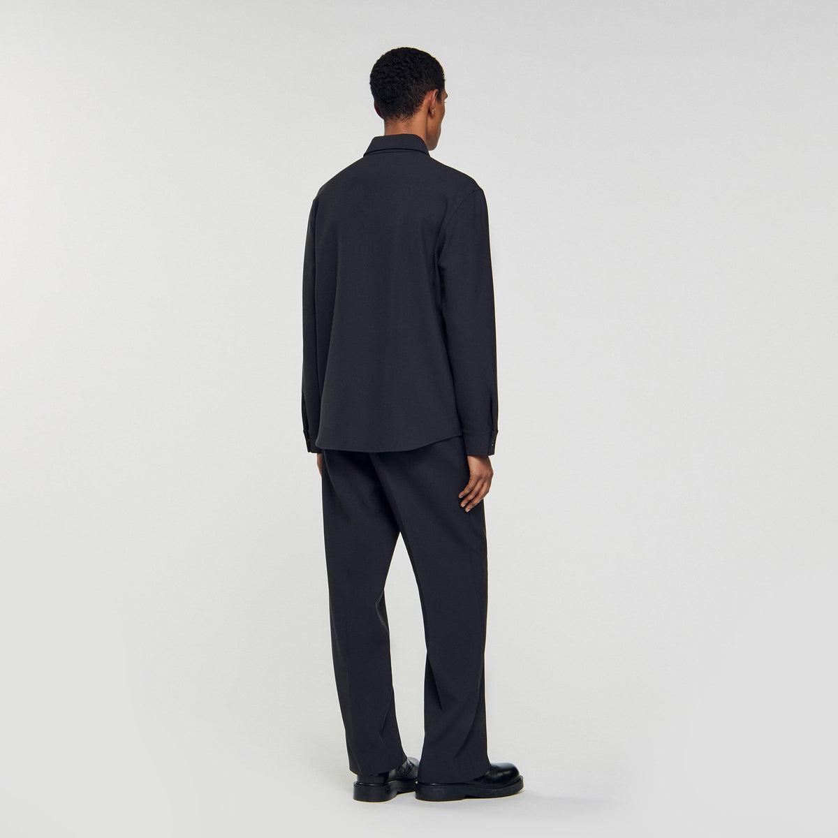 Long-sleeved jersey shirt | Sandro