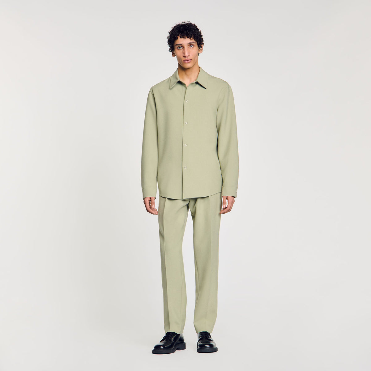 Long-sleeved jersey shirt | Sandro