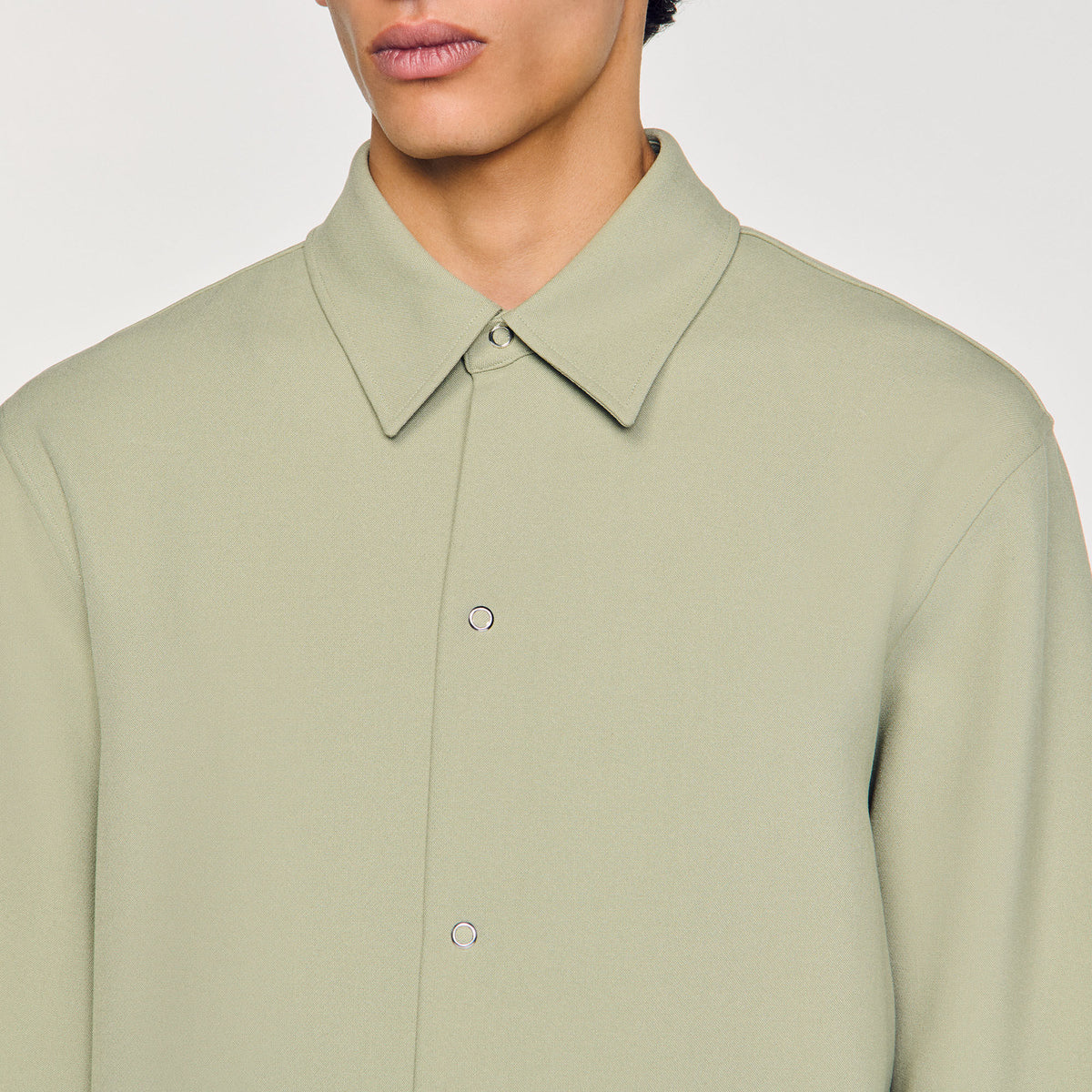 Long-sleeved jersey shirt | Sandro