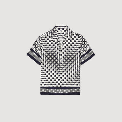 Square Cross short-sleeved shirt | Sandro
