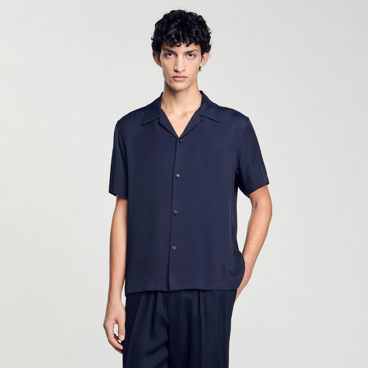 Shark collar shirt | Sandro