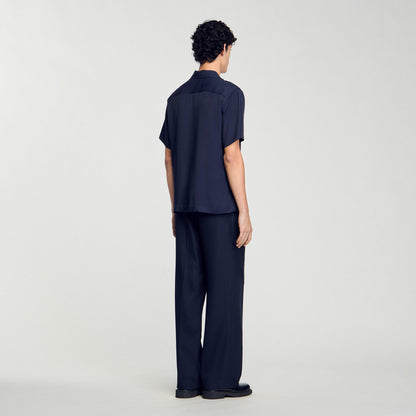Shark collar shirt | Sandro