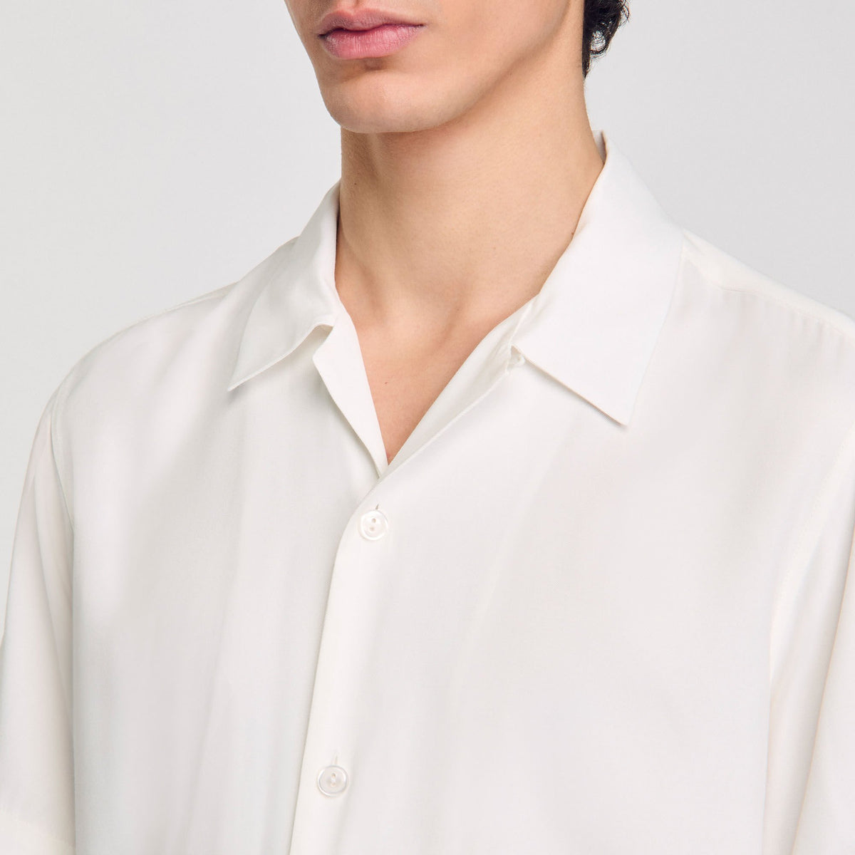 Shark collar shirt | Sandro