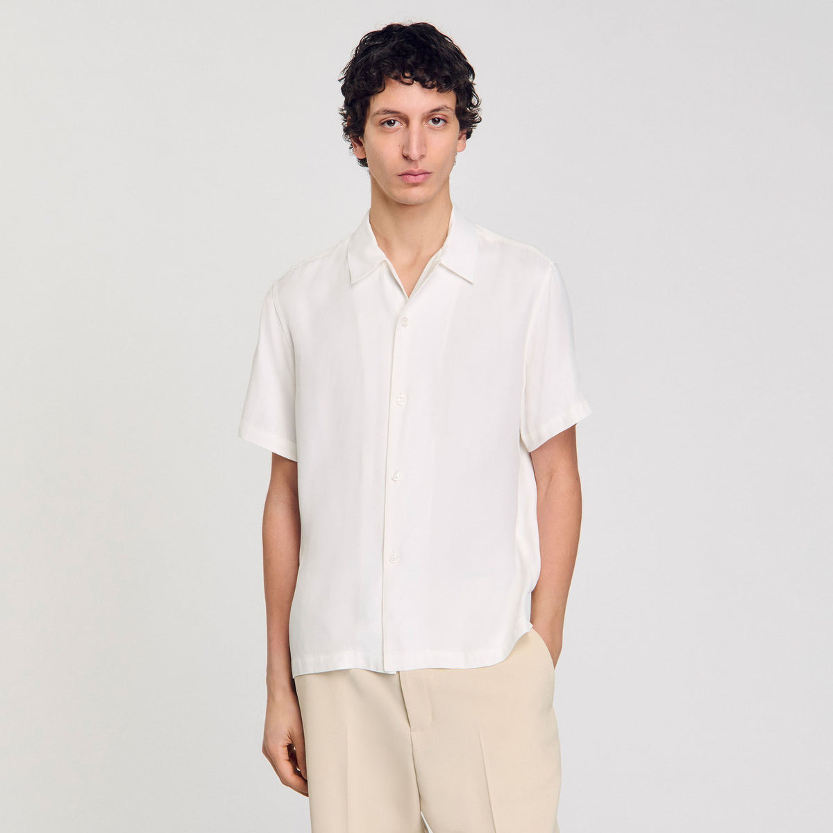 Shark collar shirt | Sandro