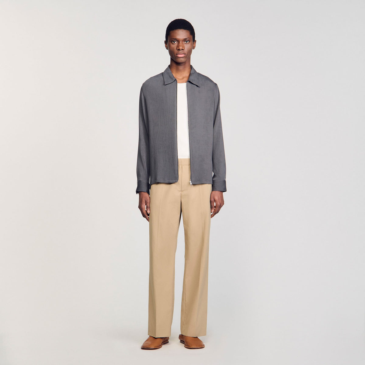 Pleated shirt | Sandro