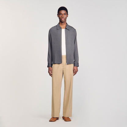 Pleated shirt | Sandro