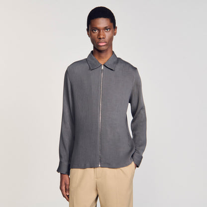 Pleated shirt | Sandro