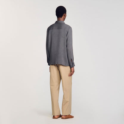 Pleated shirt | Sandro