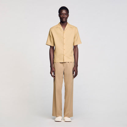 Cotton and linen shirt | Sandro