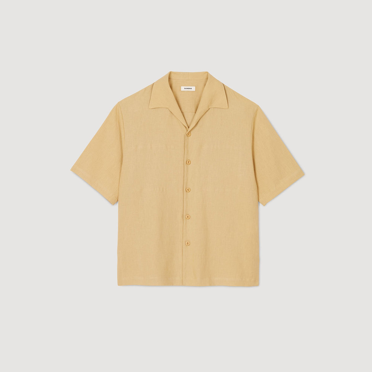 Cotton and linen shirt | Sandro