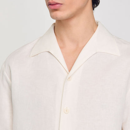 Cotton and linen shirt | Sandro