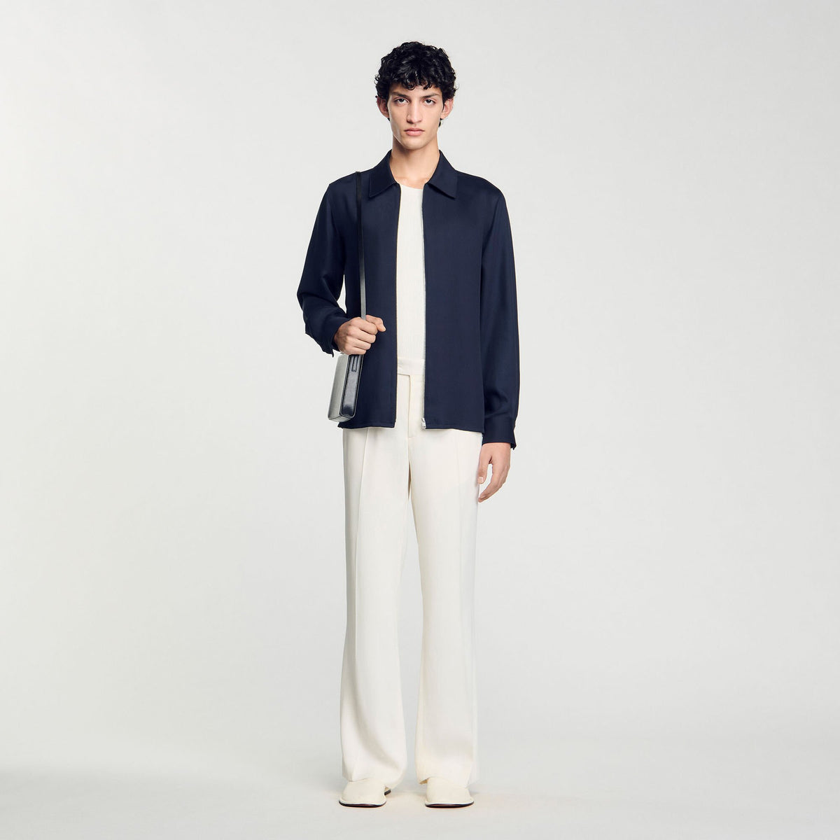 Zip-up shirt | Sandro