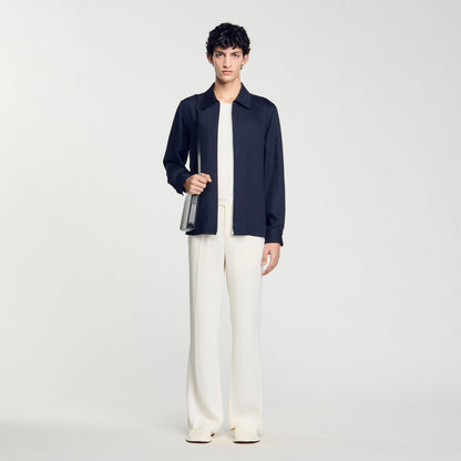 Zip-up shirt | Sandro