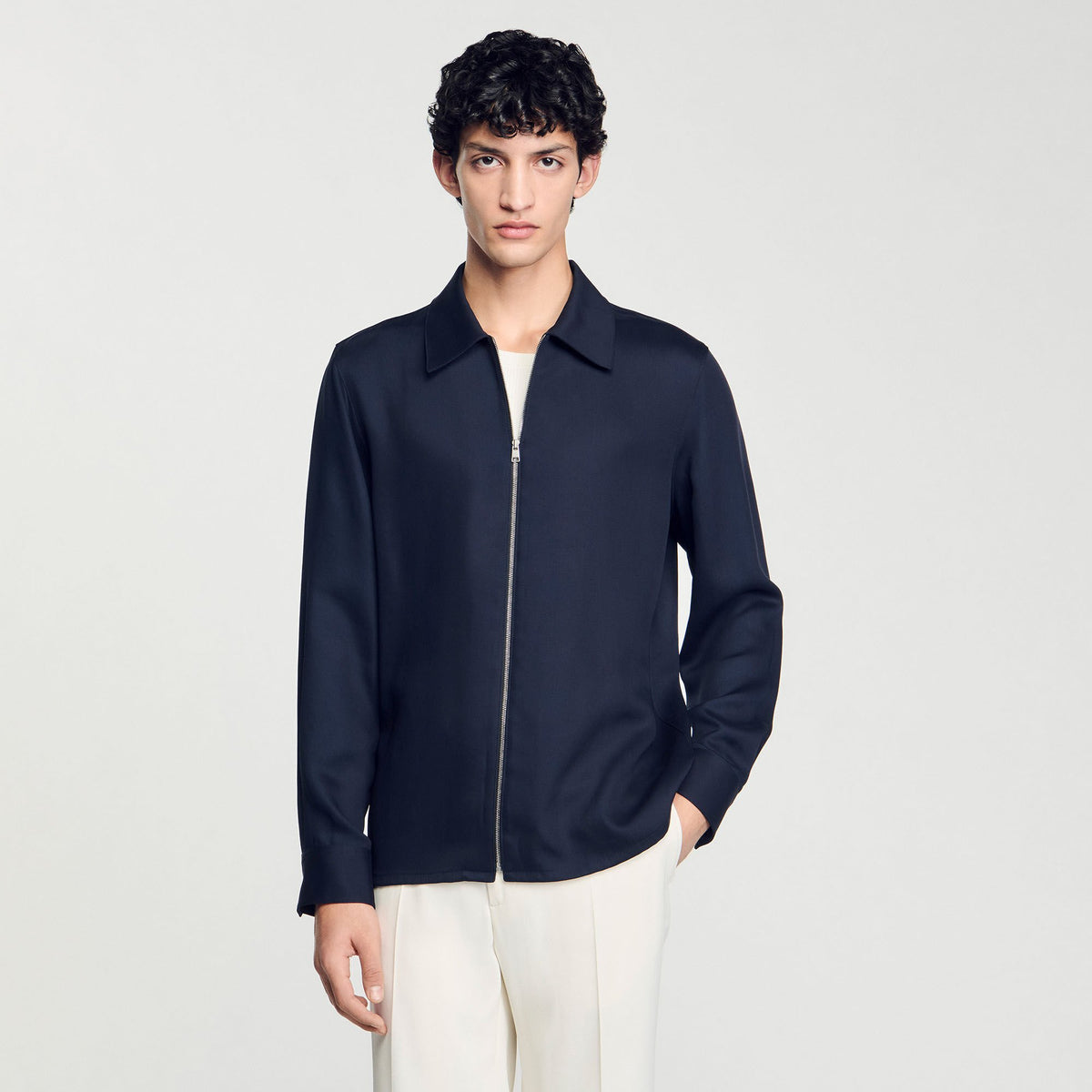 Zip-up shirt | Sandro