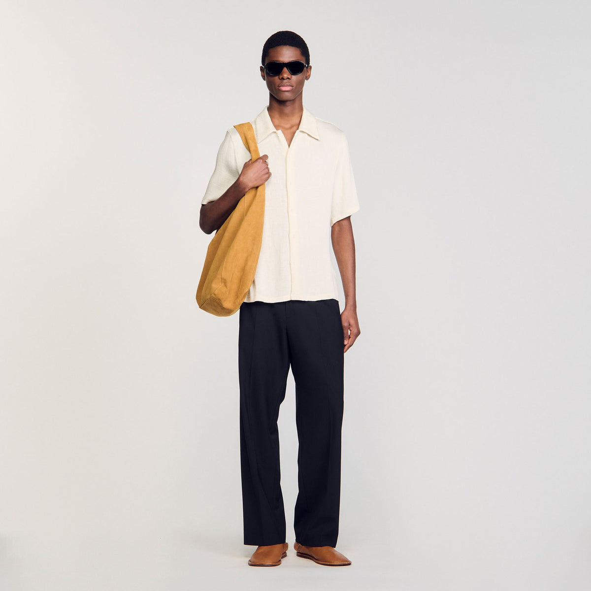 Crinkled shirt | Sandro