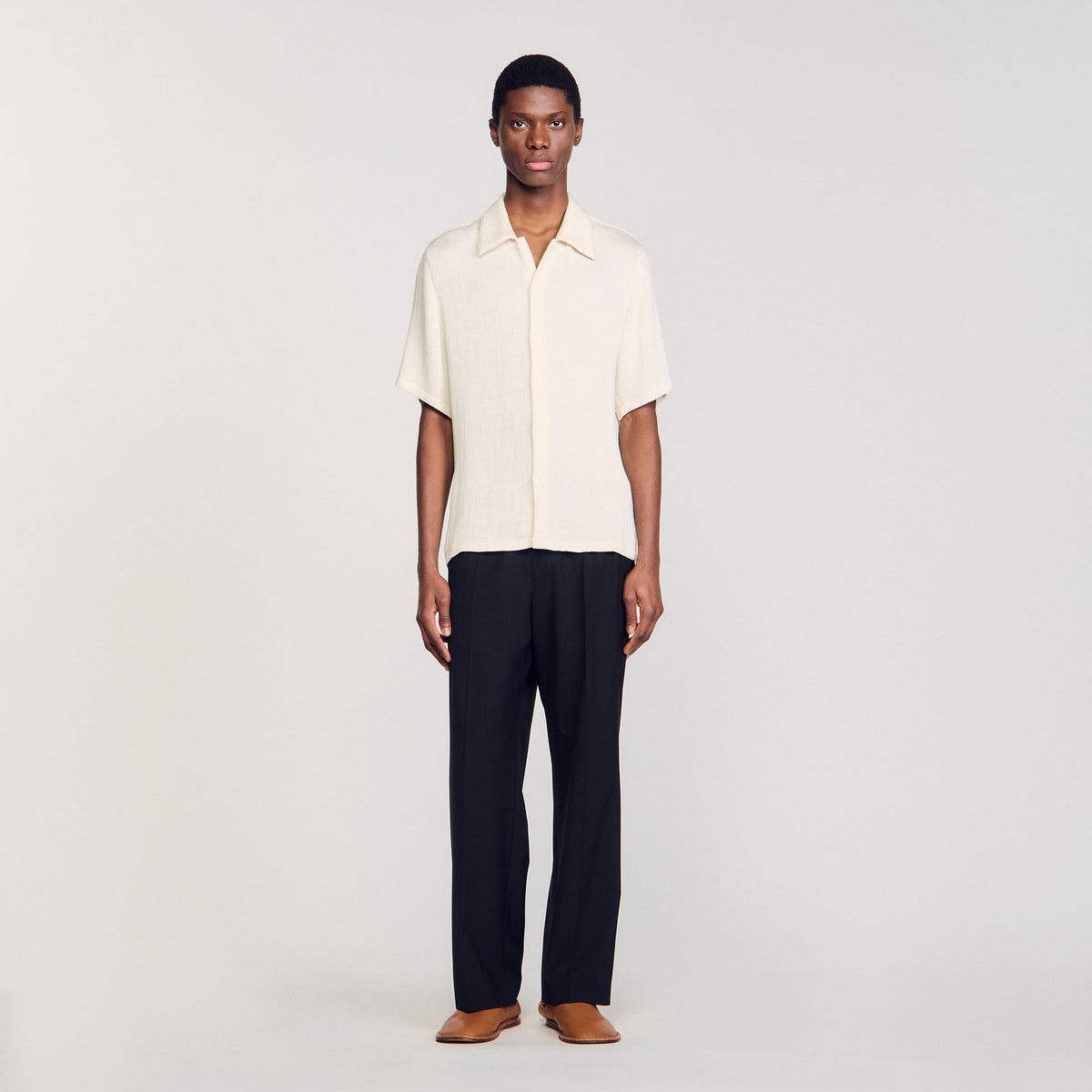 Crinkled shirt | Sandro