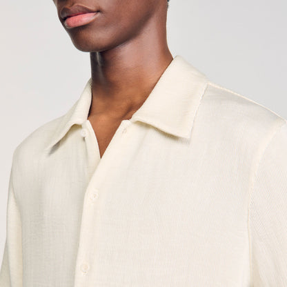 Crinkled shirt | Sandro
