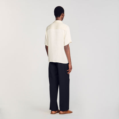 Crinkled shirt | Sandro