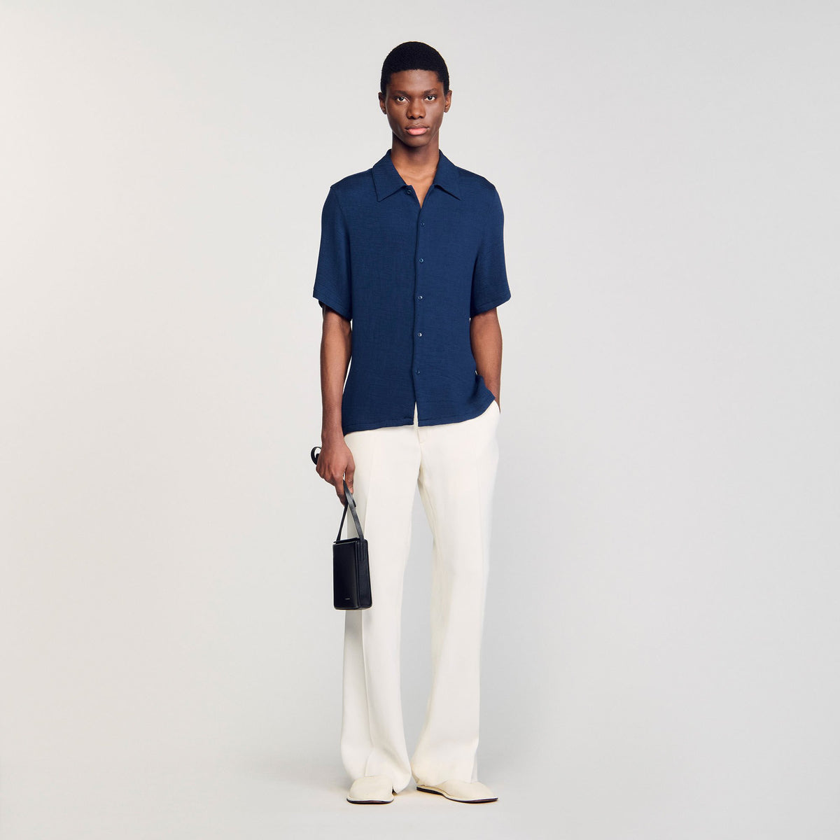 Crinkled shirt | Sandro
