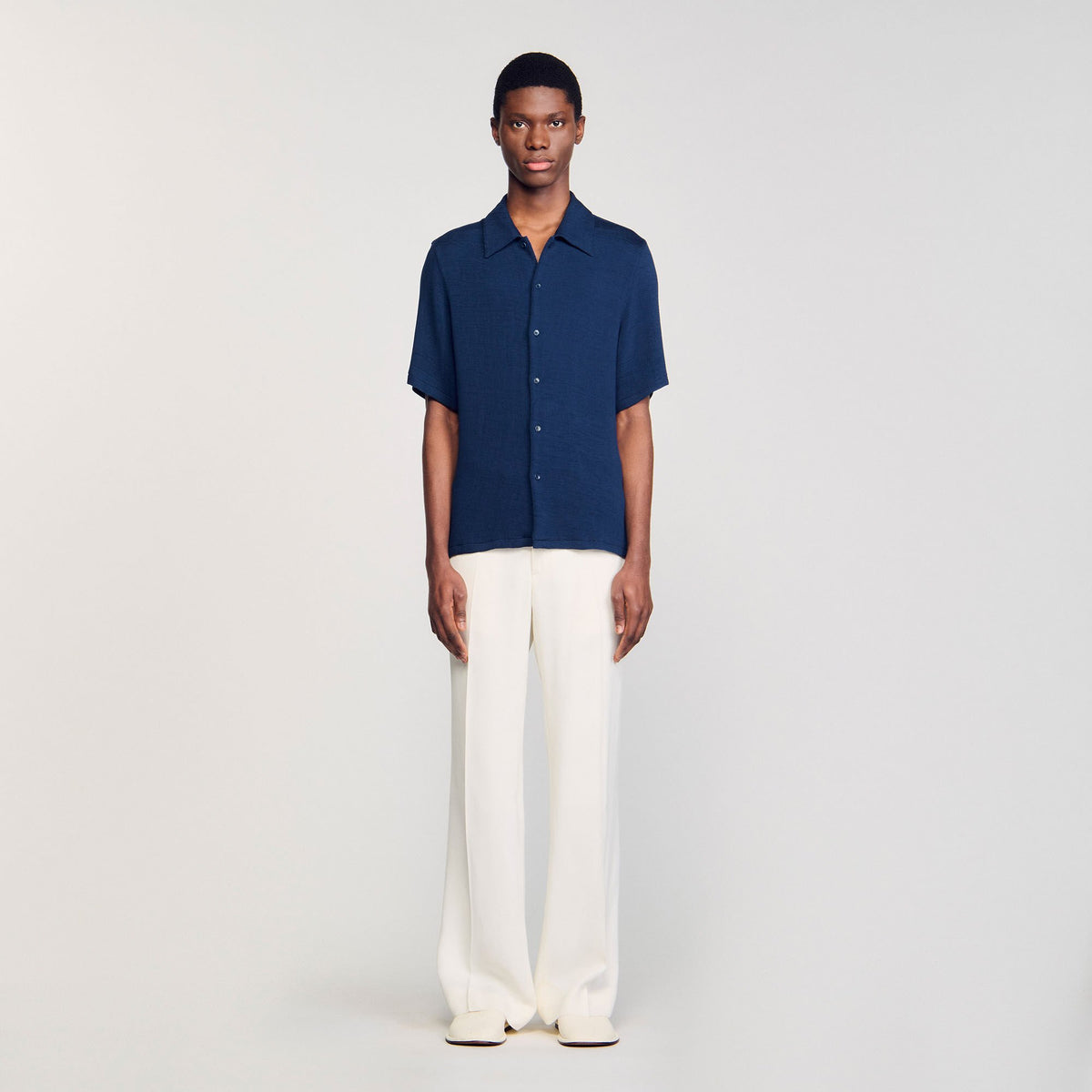 Crinkled shirt | Sandro