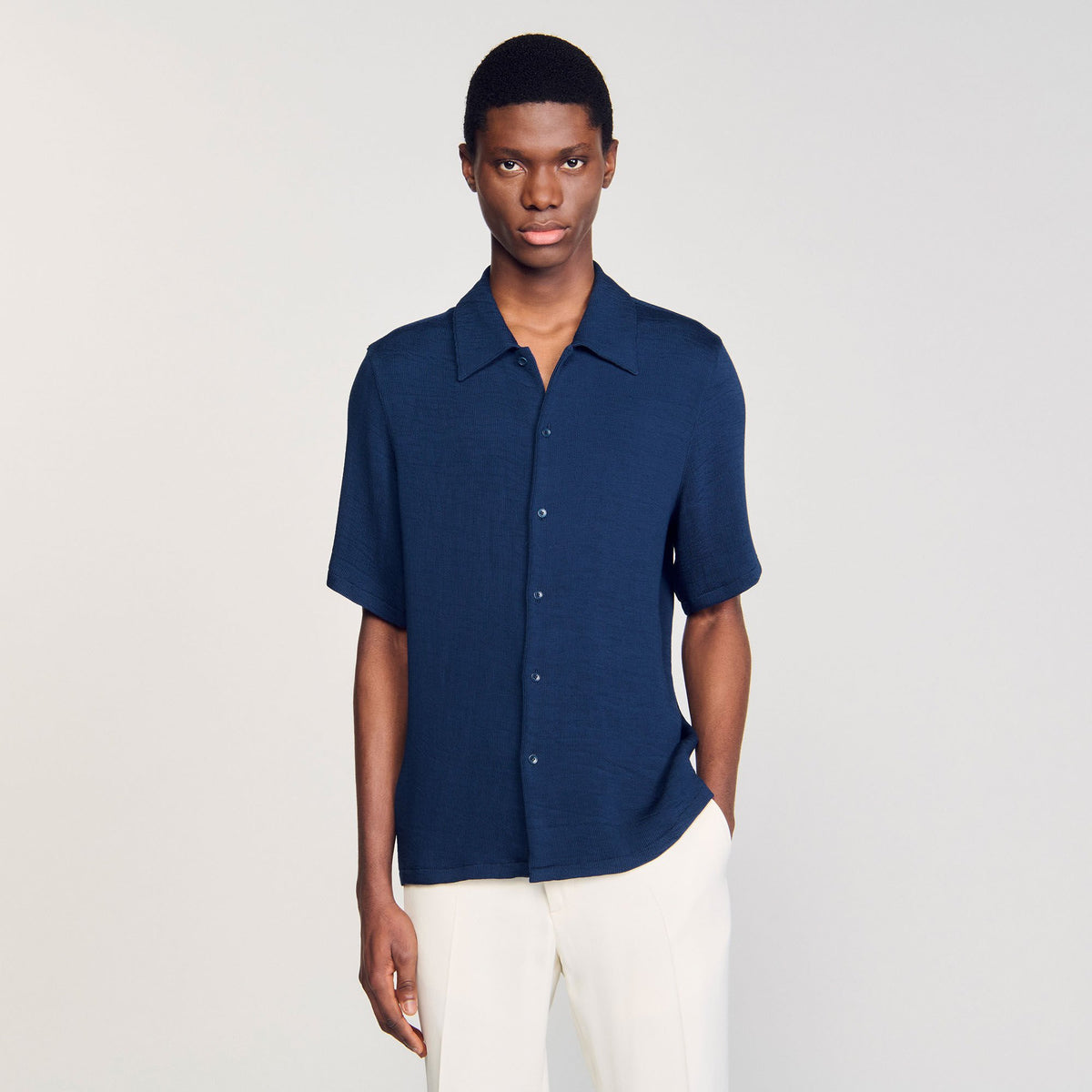 Crinkled shirt | Sandro