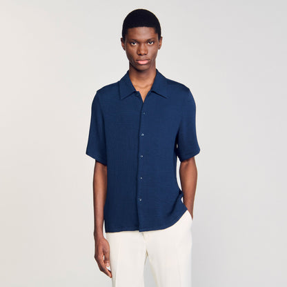 Crinkled shirt | Sandro