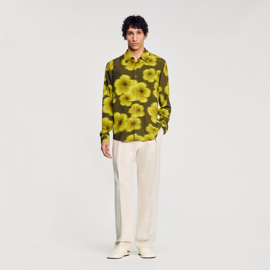 Loose-fit floral shirt | Sandro