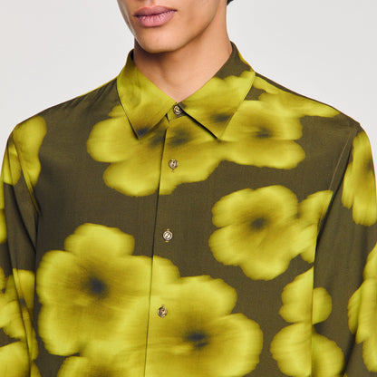 Loose-fit floral shirt | Sandro