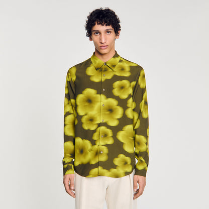 Loose-fit floral shirt | Sandro