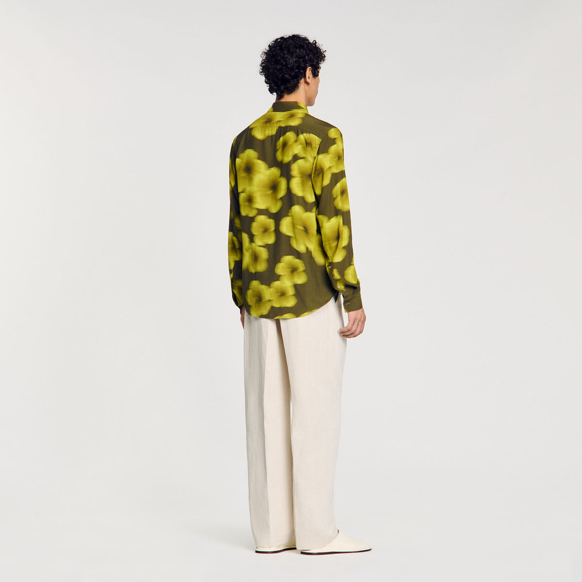 Loose-fit floral shirt | Sandro