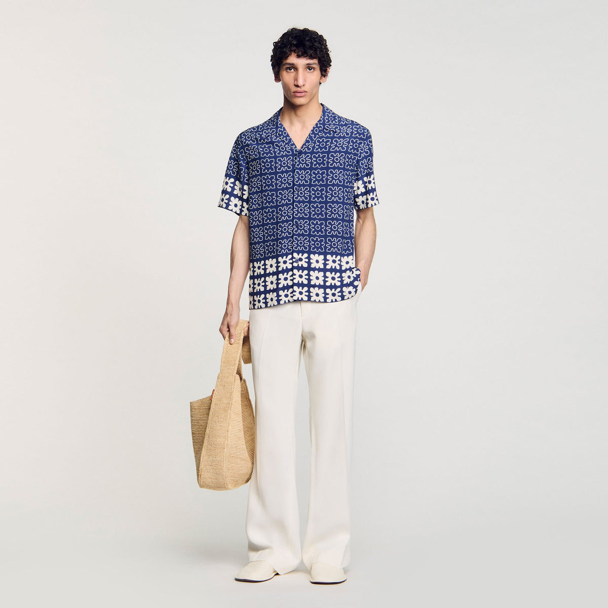 Floral motif shirt | Sandro