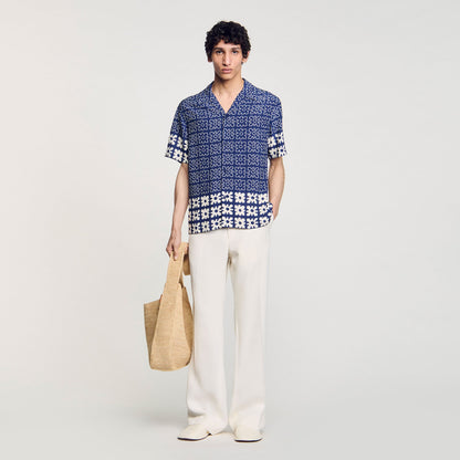 Floral motif shirt | Sandro