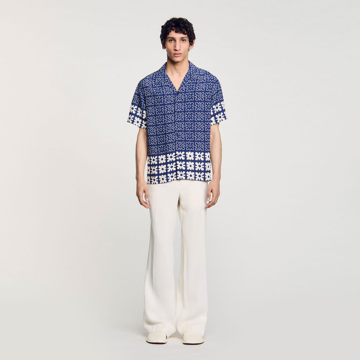 Floral motif shirt | Sandro