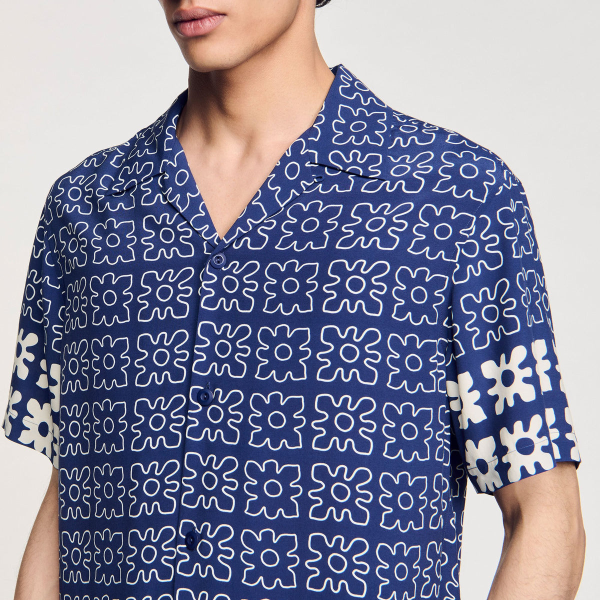 Floral motif shirt | Sandro