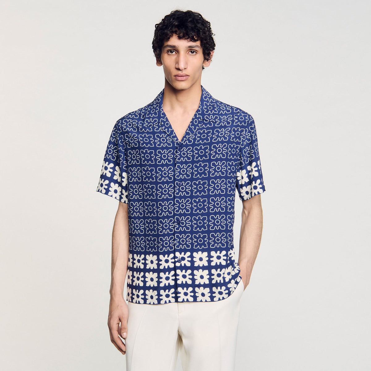 Floral motif shirt | Sandro