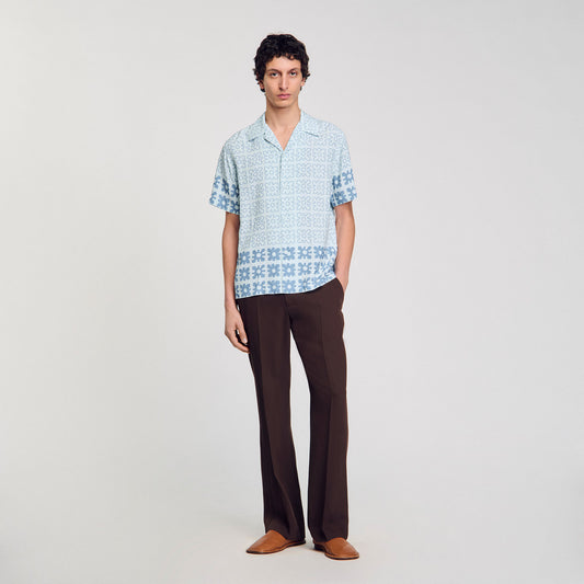 Floral motif shirt | Sandro