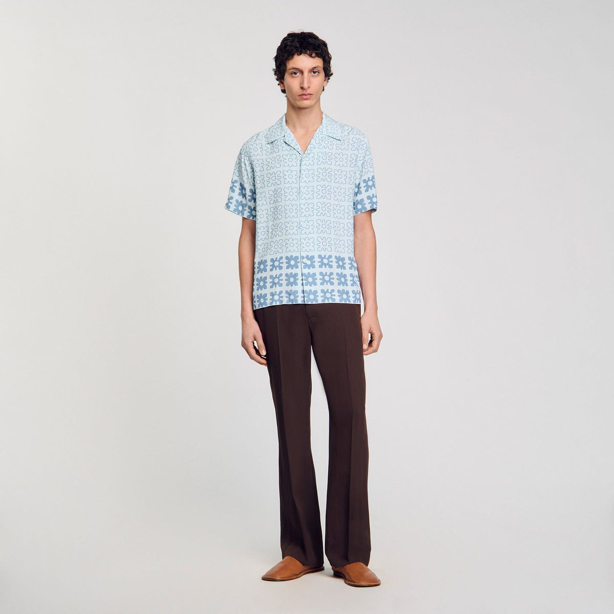 Floral motif shirt | Sandro