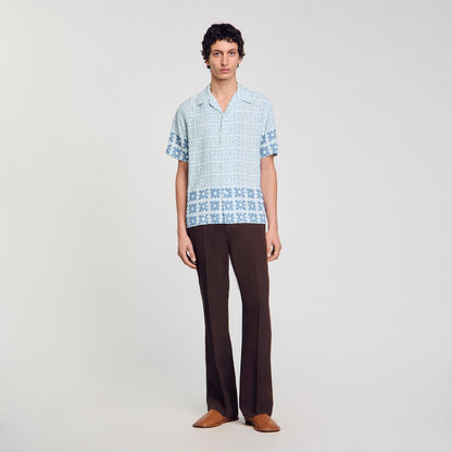 Floral motif shirt | Sandro