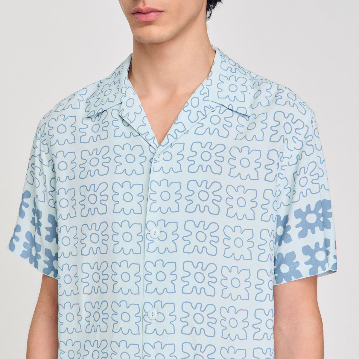 Floral motif shirt | Sandro