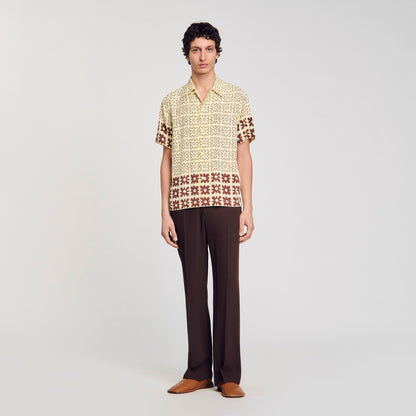 Floral motif shirt | Sandro
