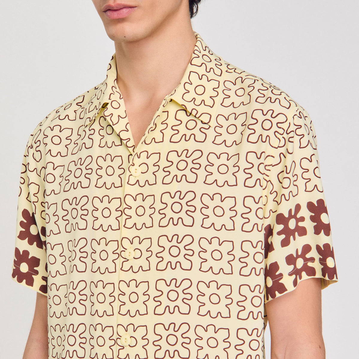 Floral motif shirt | Sandro