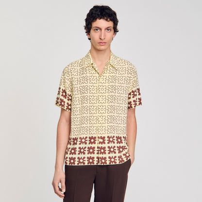 Floral motif shirt | Sandro