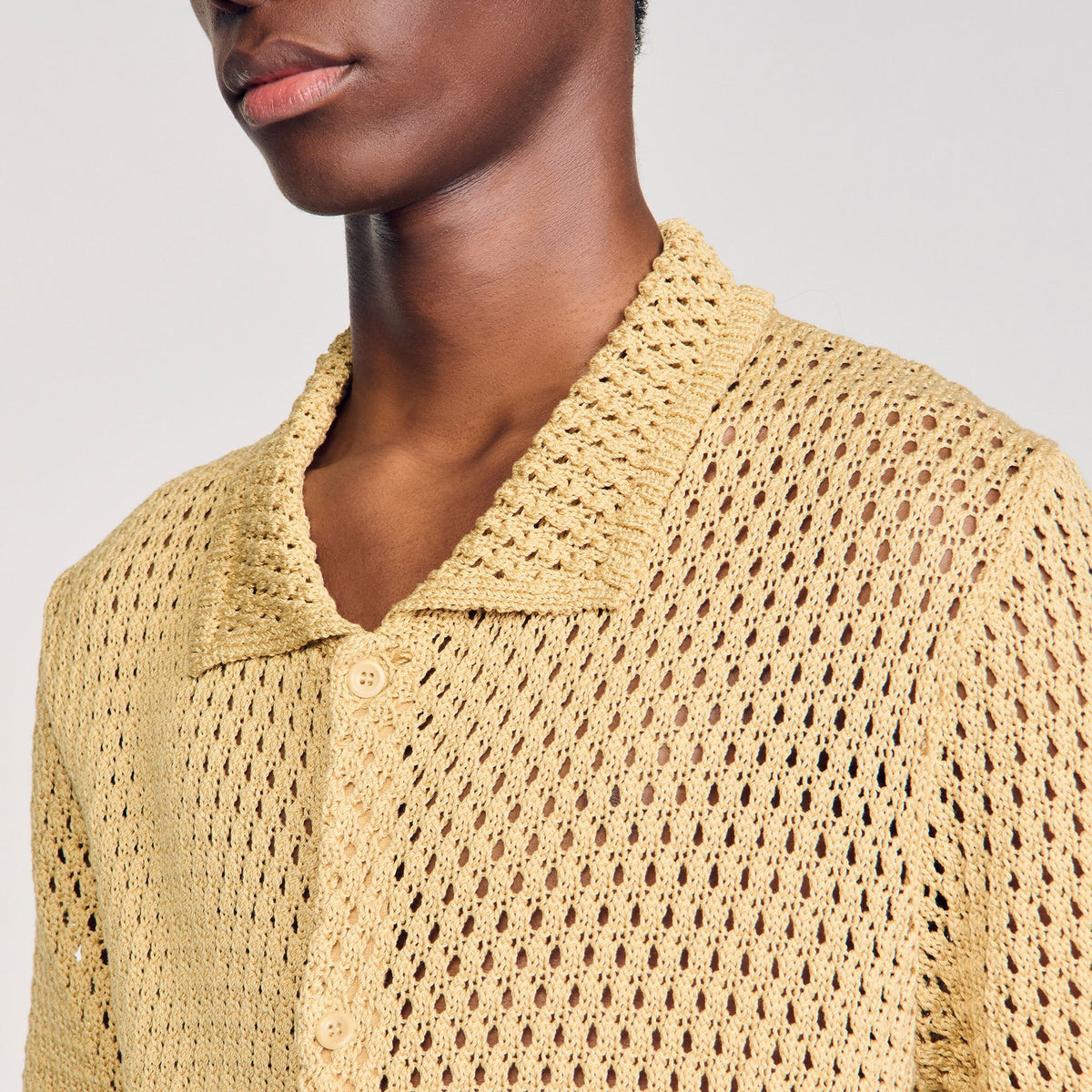Crochet shirt | Sandro