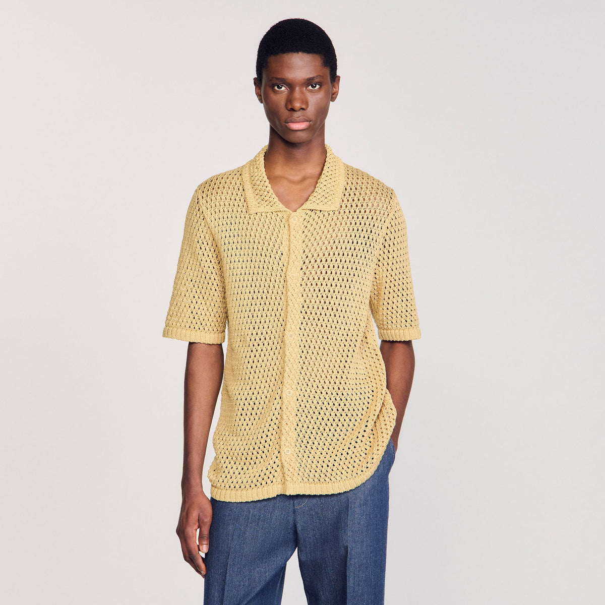Crochet shirt | Sandro