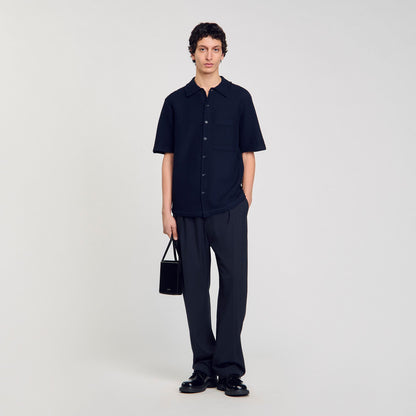 Waffled shirt | Sandro