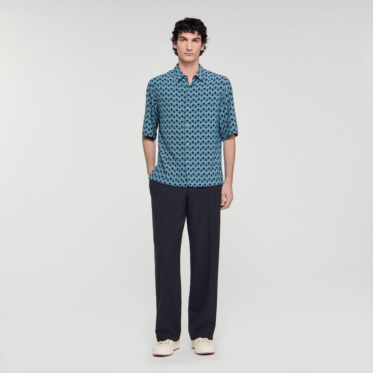 Rope print shirt | Sandro