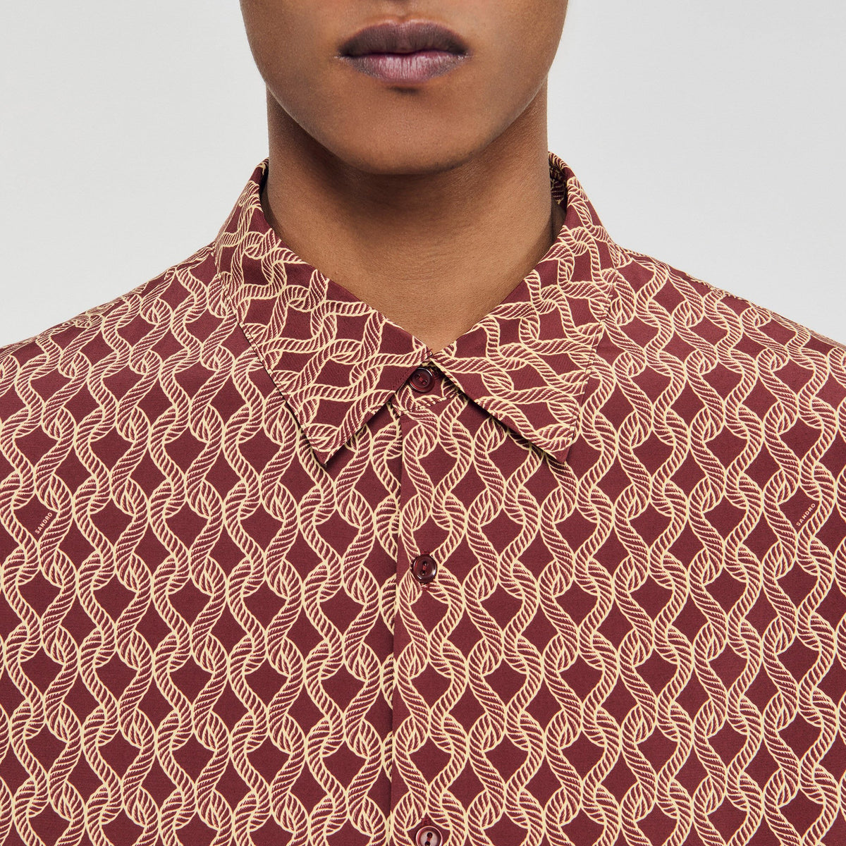 Rope print shirt | Sandro
