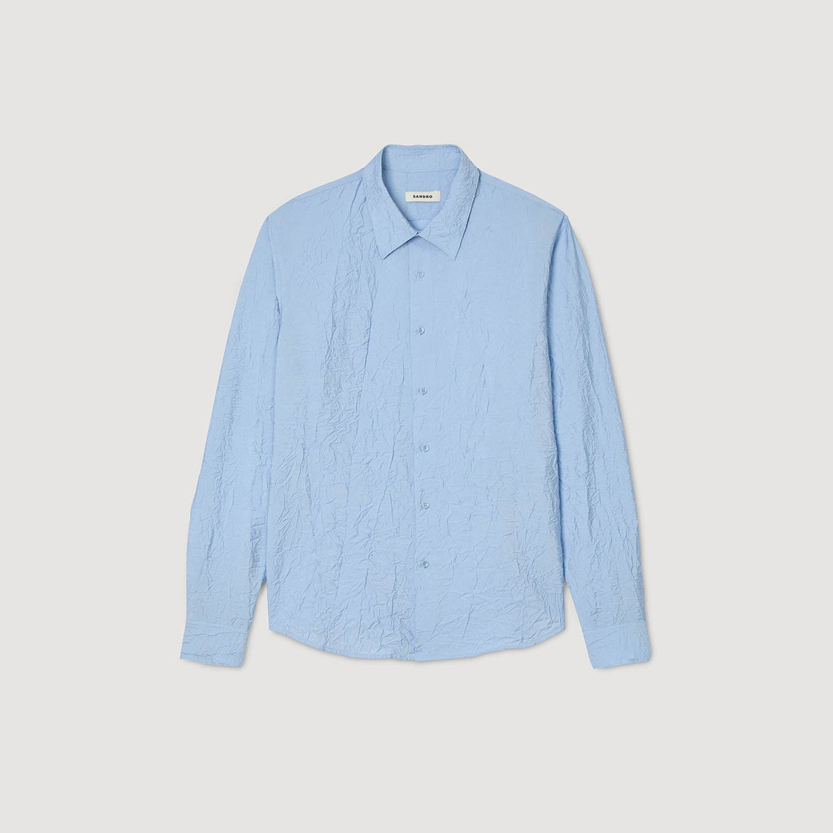 Crinkled effect shirt | Sandro
