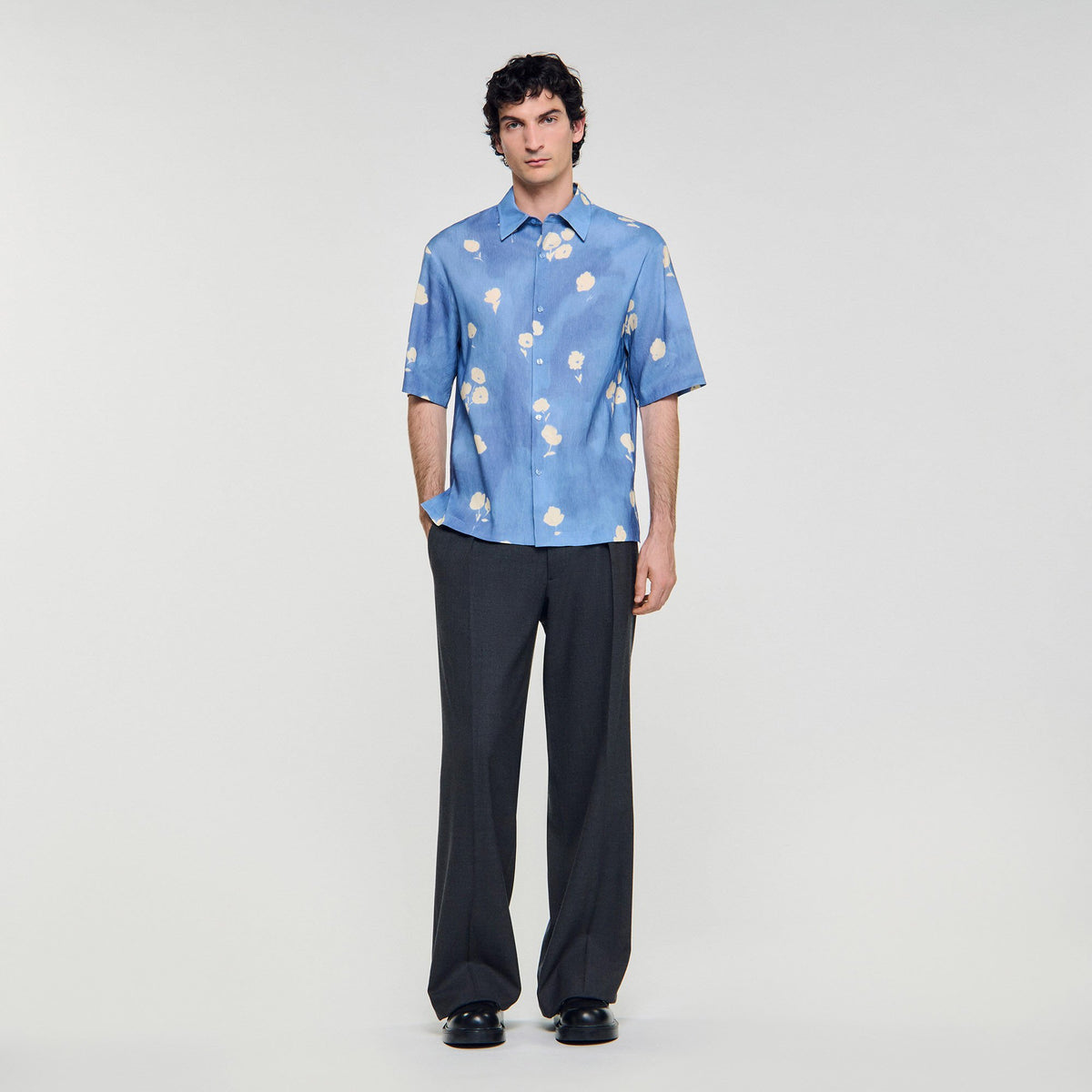 Floral motif shirt | Sandro