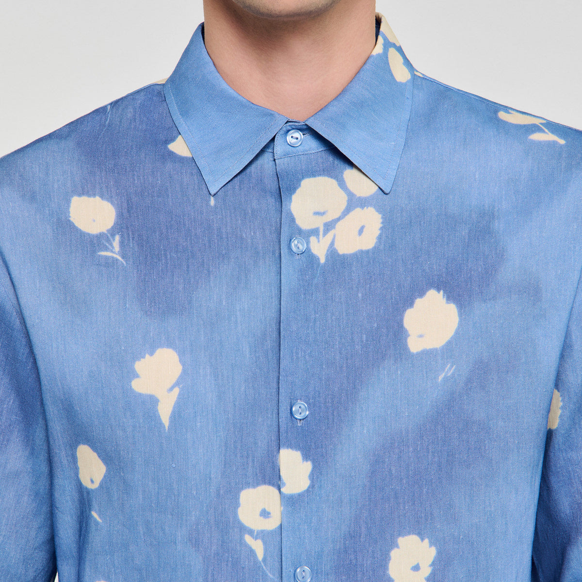 Floral motif shirt | Sandro